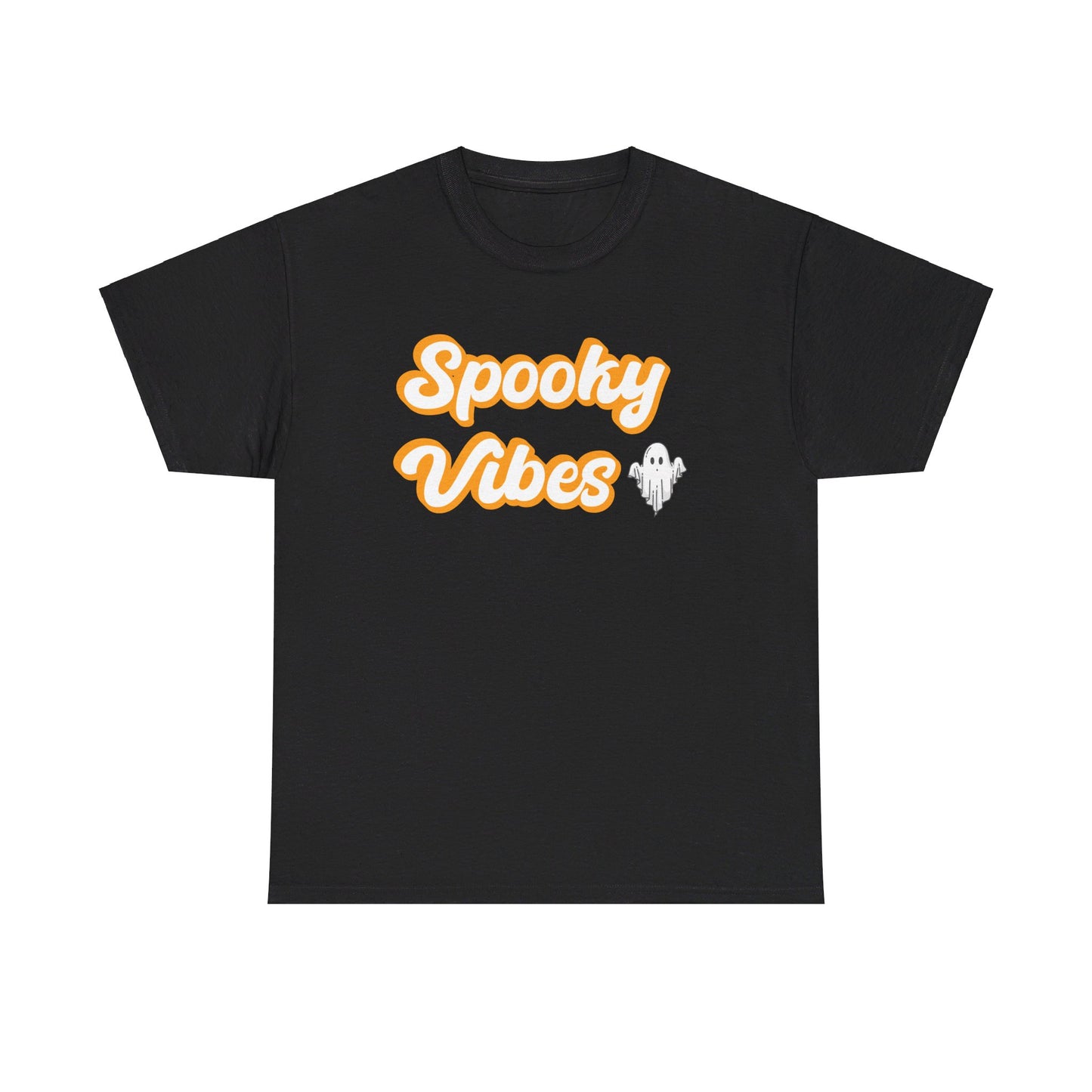 Spooky Vibes Ghost Halloween Tee