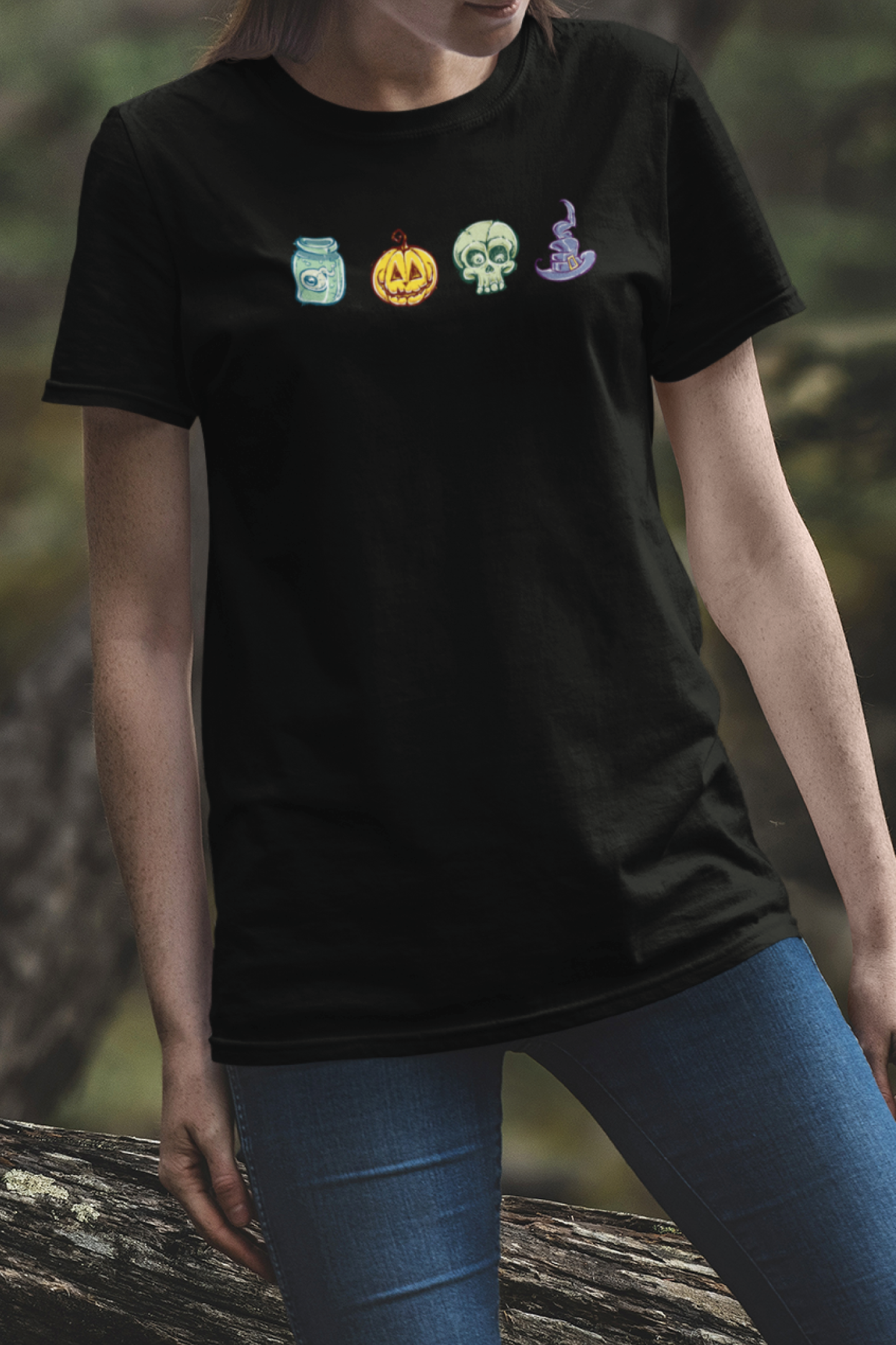 Eyeball and Friends Halloween Tee