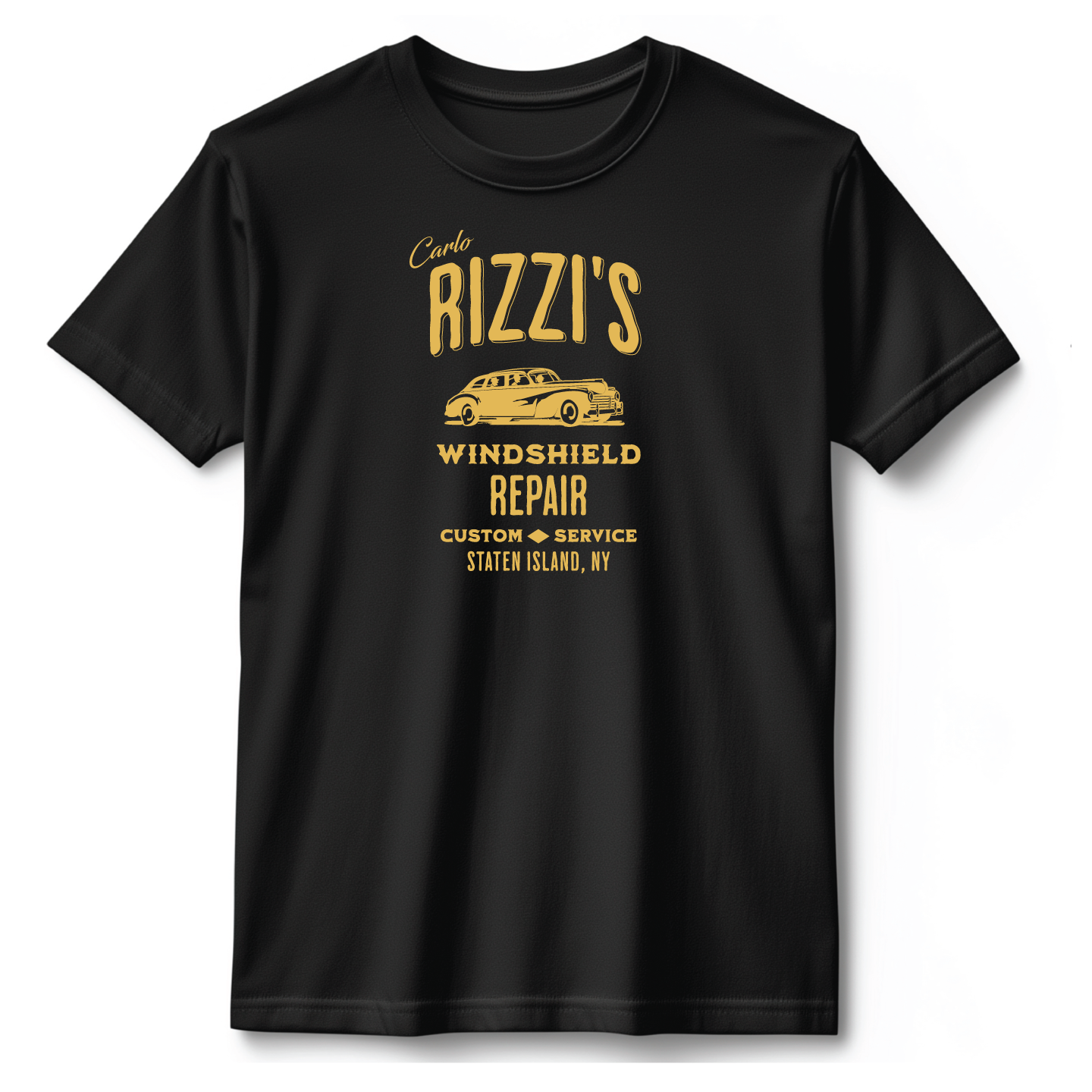 Carlo Rizzi's Windshield Repair Godfather Parody T shirt